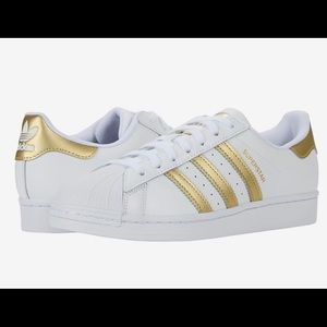 Adidas Superstars Womens Originals Size 8